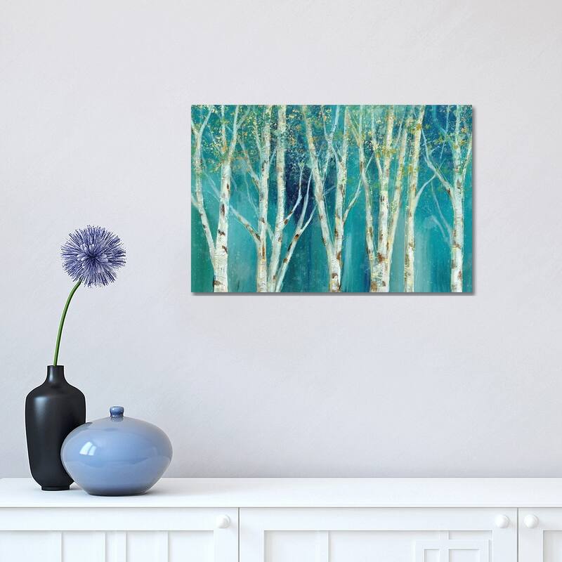 iCanvas "Birch On Blue" by Nan Canvas Print Bed Bath & Beyond 32948210